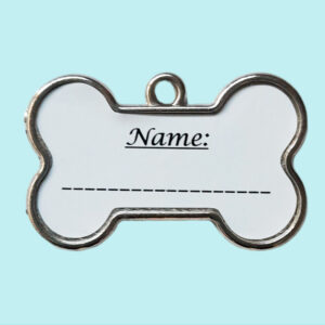 Chapa Hueso para Perros