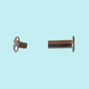 Tornillo doble cabeza para encuadernación