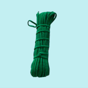 Tiento de Gamuza Verde Esmeralda